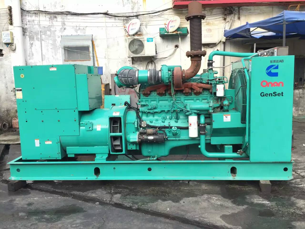 陈场镇租赁发电机-柴油发电机不正常冒烟的原因